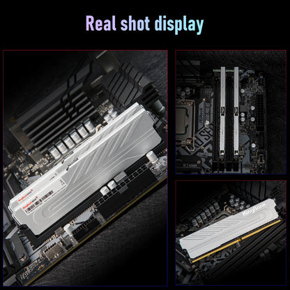  KingBank Computer Desktop Memory Ram DDR4 8G/16G 2666/3200/4000MHz with Heatsink for Desktop High Performance Gaming Office