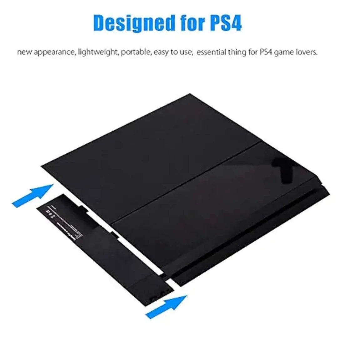 Cooling Fan For Playstation 4 USB External Cooler 5 Fans Turbo Temperature Control Cooling Fans For PS4 Gaming Console