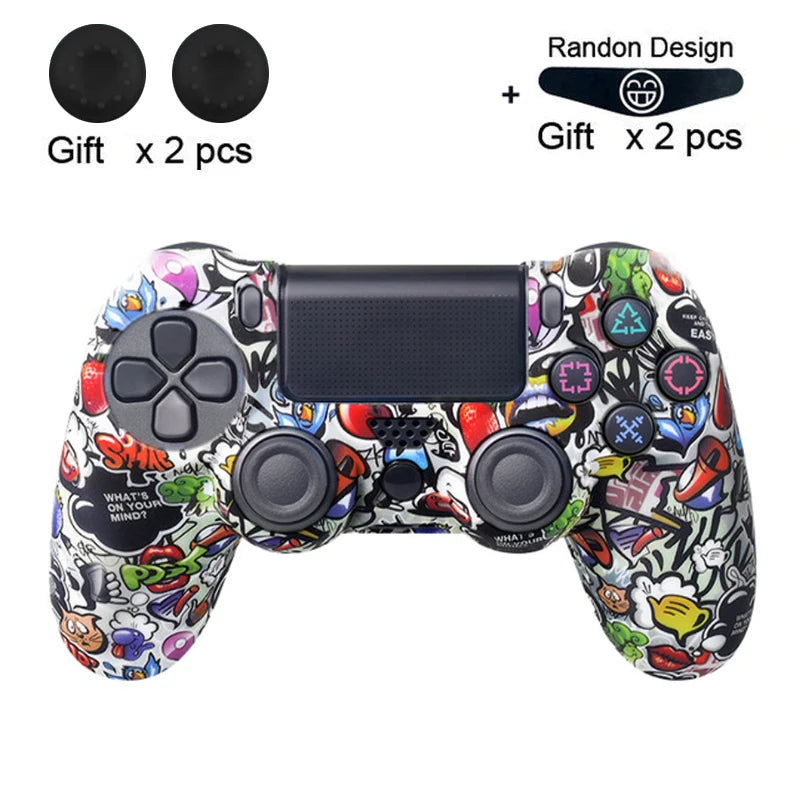 DATA FROG For SONY Playstation 4 PS4 Controller Protection Case Soft Silicone Gel Rubber Skin Cover For PS4 Pro Slim Gamepad